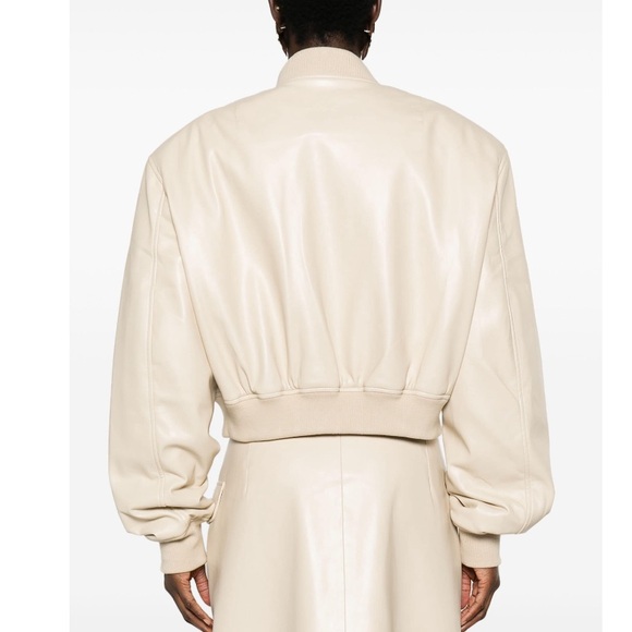 The Frankie Shop Micky cropped bomber jacket NWT - Picture 5 of 6